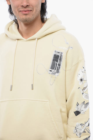 Gerauter Baumwoll-Hoodie ANGORA Bedruckt