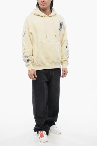 Gerauter Baumwoll-Hoodie ANGORA Bedruckt