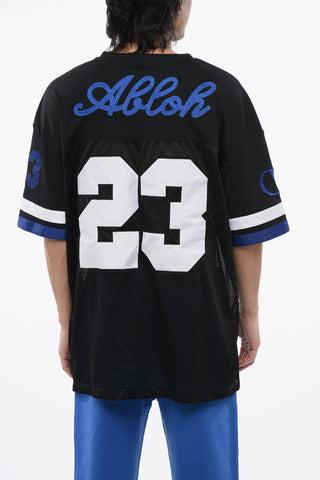 Mesh-T-Shirt FOOTBALL bestickt