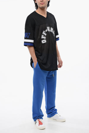 Mesh T-shirt FOOTBALL Embroidered
