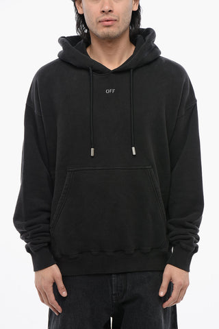 Brushed Cotton Skate-Fit MARY Printed Hoodie