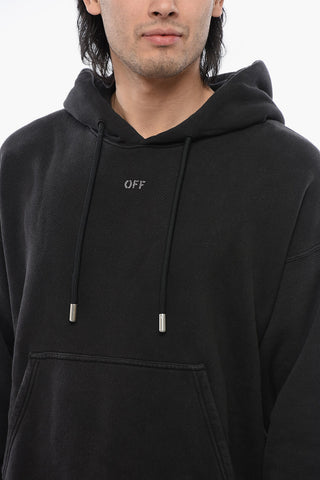 Brushed Cotton Skate-Fit MARY Printed Hoodie