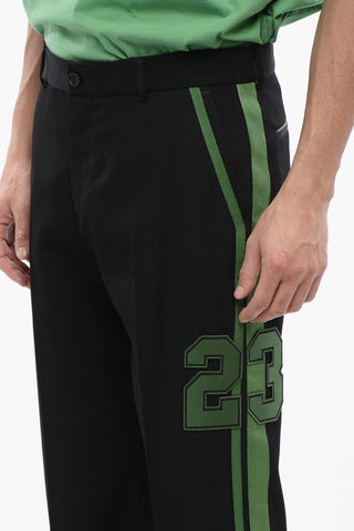 Pantaloni BUFFALO Con Banda Laterale A Contrasto