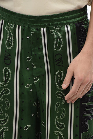 Shorts mit Bandana-Print