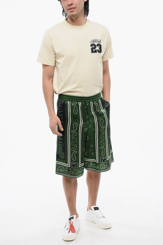 Shorts mit Bandana-Print