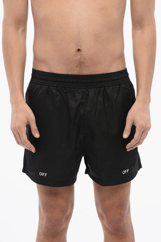 Logo Print Swimshorts