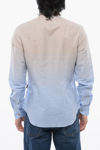 ID Camicia in Misto Lino con Design Degradè