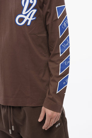 Long-Sleeve T-Shirt RAIN DRUM Printed