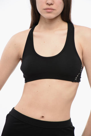 ICON Reggiseno Sportivo senza Ferretto con Dettagli Logati