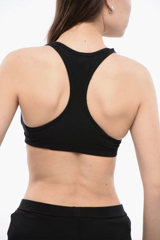 ICON Wire-Free Sports Bra with Logo Details