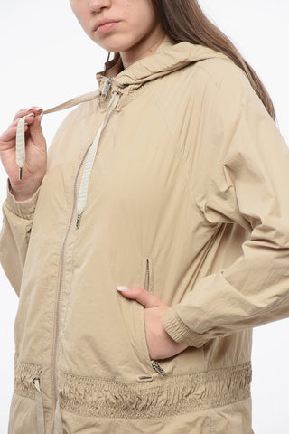 Hooded CRINKLE Windbreaker