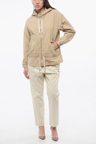 Hooded CRINKLE Windbreaker
