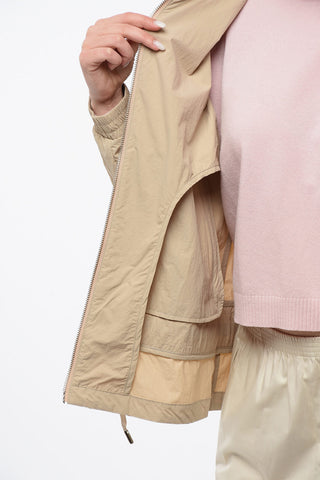 Hooded CRINKLE Windbreaker