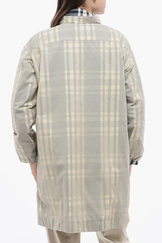 Tartan Coat PEONY with Detachable Hood