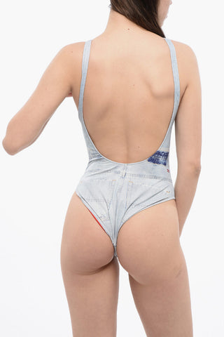 Denim Effect BFSW-SLIA One-Piece Swimsuit