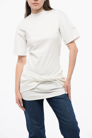 Plain Cotton Crewneck T-shirt