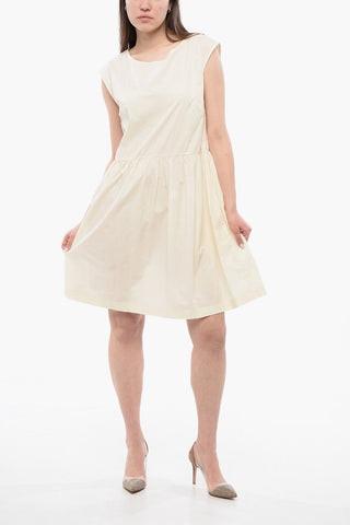 Popeline Cotton Sleeveless Dress