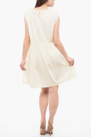 Popeline Cotton Sleeveless Dress