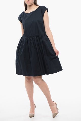 Sleeveless Popeline Cotton Dress