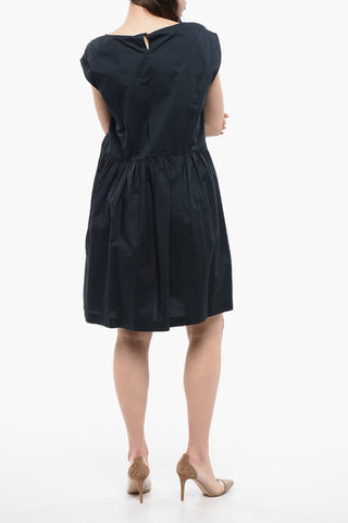 Sleeveless Popeline Cotton Dress