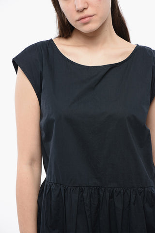 Sleeveless Popeline Cotton Dress