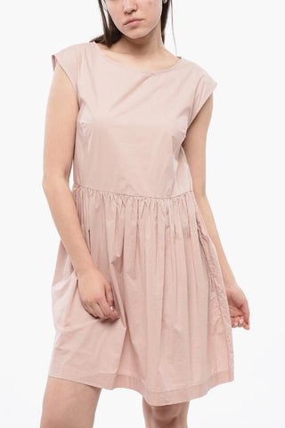 Vestito Senza Maniche In Cotone Popeline