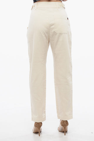 Jeans Mom Fit a 1 Pince con Passanti 14cm