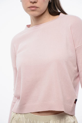 Crew Neck Cashmere Blend Sweater