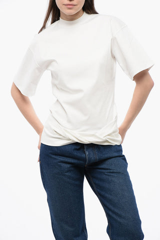 T-shirt Girocollo in Tinta Unita