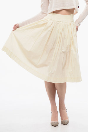 High-Waist Full Circle Skirt