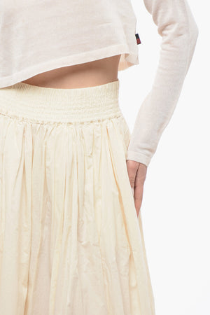 High-Waist Full Circle Skirt