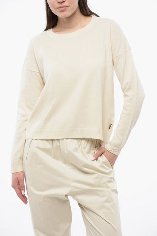 Crew Neck Cashmere Blend Sweater