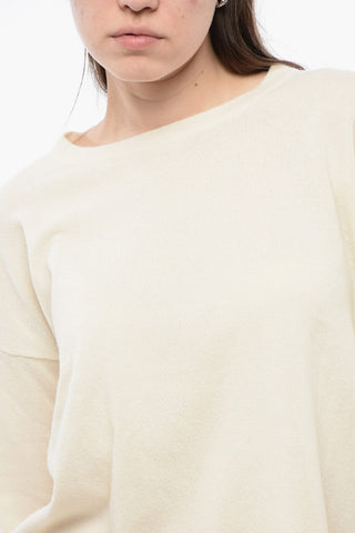 Crew Neck Cashmere Blend Sweater