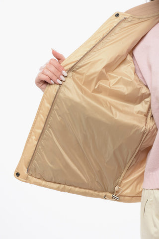 Bomber GOLDENROD Trapuntato