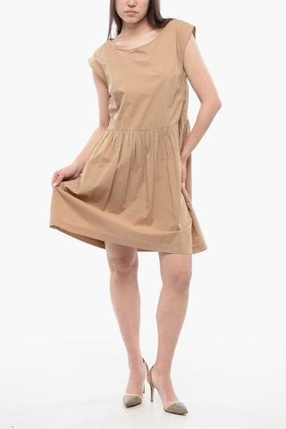 Popeline Cotton Sleeveless Dress