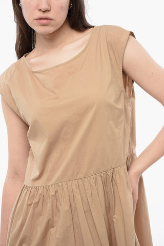 Popeline Cotton Sleeveless Dress