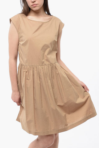 Popeline Cotton Sleeveless Dress