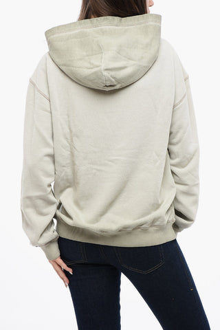 RED TAG UNISEX Felpa Hoodie S-BOXT-HOOD-N10 In Cotone con Stampa Sfumata
