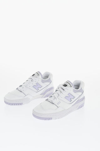 Leather 550 Low Sneakers with Contrasting Details