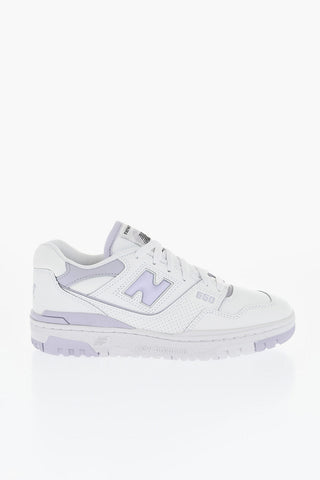 Leather 550 Low Sneakers with Contrasting Details