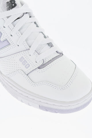 Leather 550 Low Sneakers with Contrasting Details