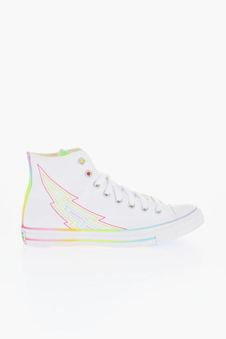 LGTBQIA+ ALL STAR CHUCK TAYLOR Canvas CTAS High Top Sneakers with Multicolor Details