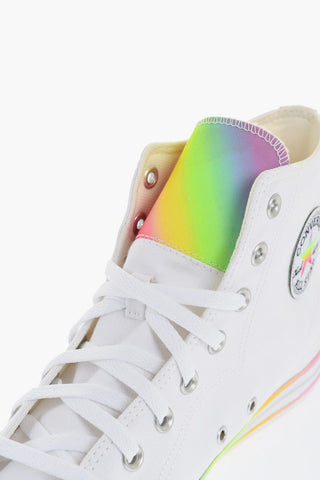 LGTBQIA+ ALL STAR CHUCK TAYLOR Canvas CTAS High Top Sneakers with Multicolor Details