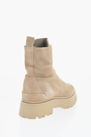 Stivaletti OPHELIA in Pelle con Zip Frontale