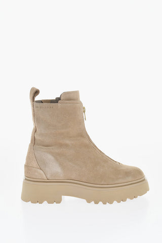 Stivaletti OPHELIA in Pelle con Zip Frontale