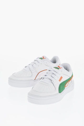 Leather CA PRO PLAY Low-Top Sneakers with Contrast Details