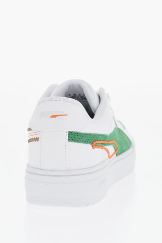 Leather CA PRO PLAY Low-Top Sneakers with Contrast Details