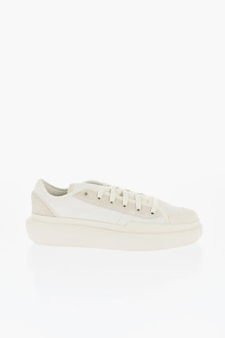 ADIDAS Solid Color Leather AJATU Low-Top Sneakers