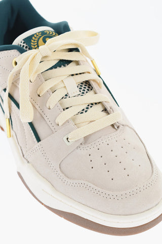 STAPLE SLIPSTREAM Suede Low Top Sneakers with Golden Detail