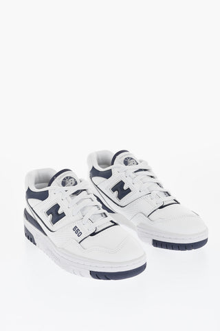 Two-Tone Leather 550 Low Top Sneakers